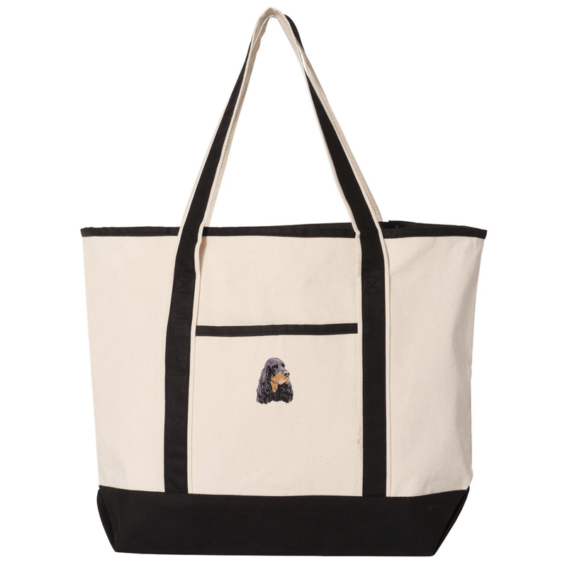 Gordon Setter Embroidered Tote