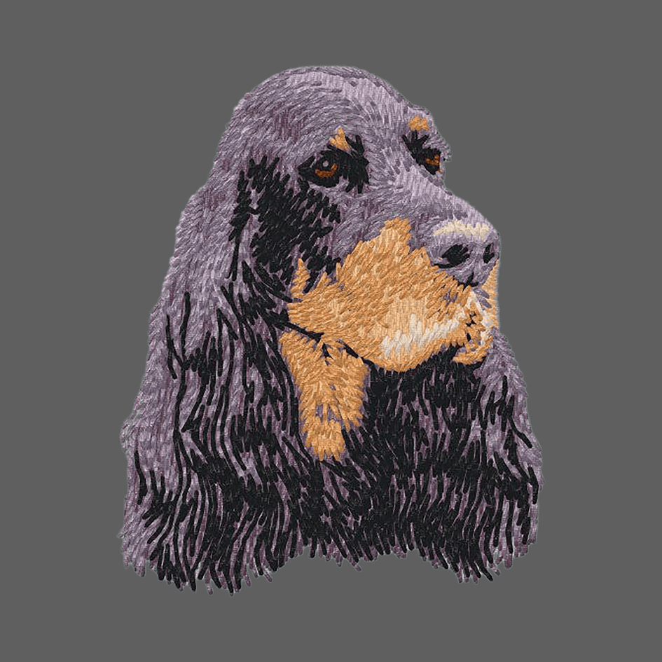 Gordon Setter Embroidered Women's Fleece Jacket
