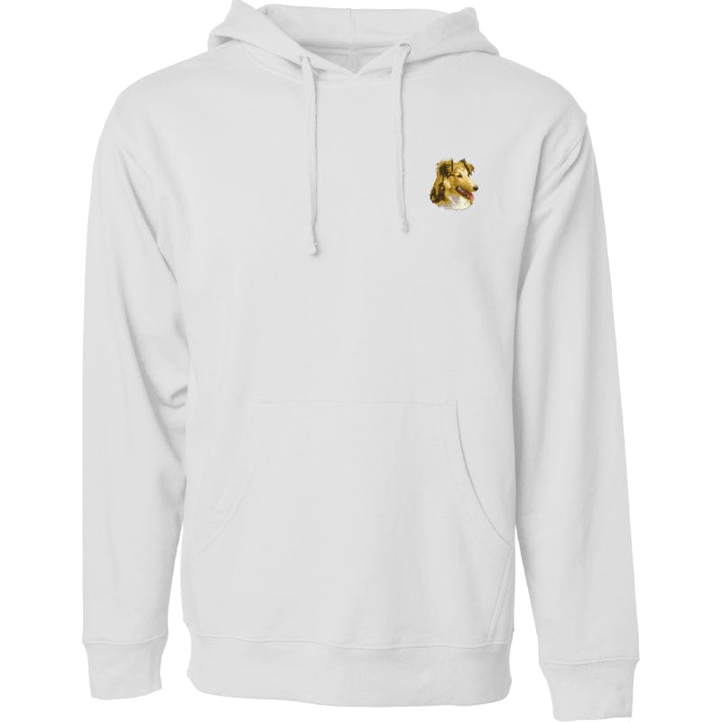 Shetland Sheepdog Embroidered Sweatshirt Hoodie