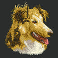 Shetland Sheepdog Embroidered Crossbody Bag