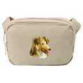 Shetland Sheepdog Embroidered Crossbody Bag