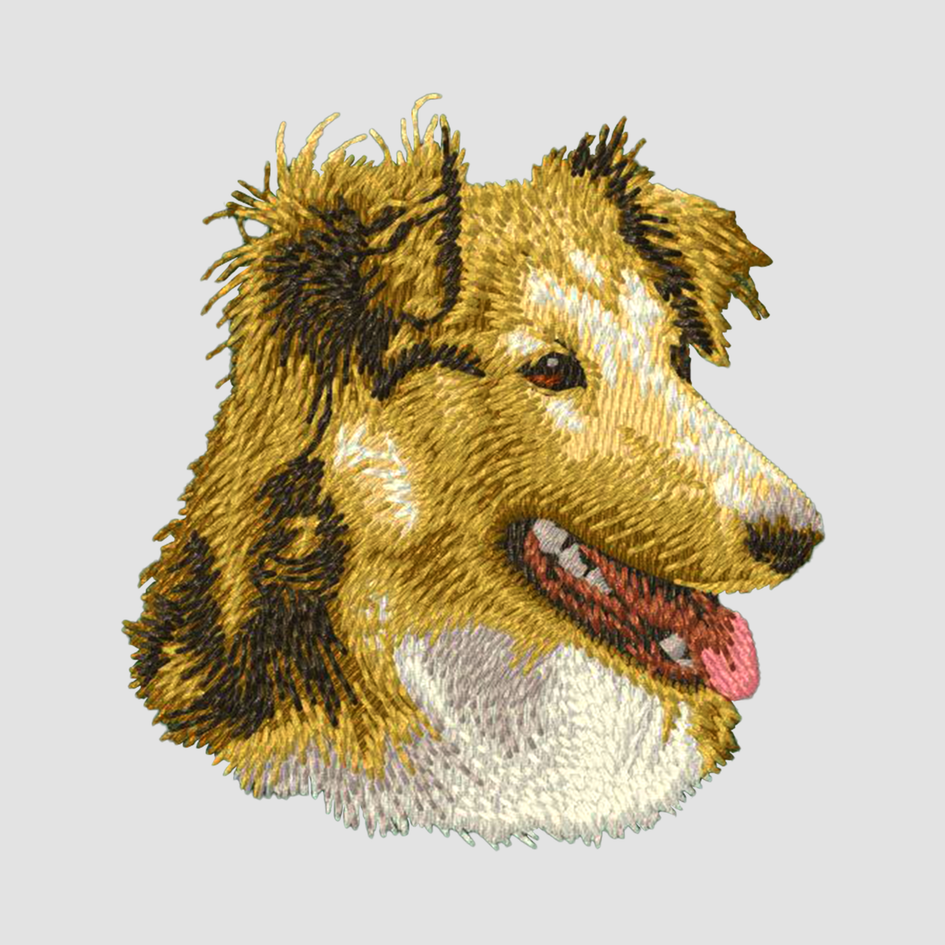 Shetland Sheepdog Embroidered Classic Long Sleeve Shirt