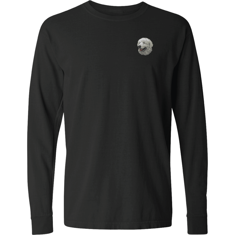 Kuvasz Embroidered Classic Long Sleeve Shirt