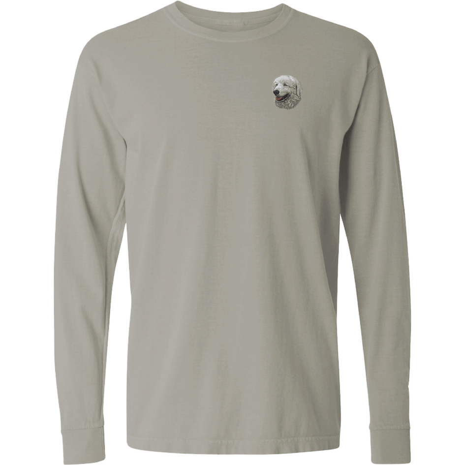 Kuvasz Embroidered Classic Long Sleeve Shirt
