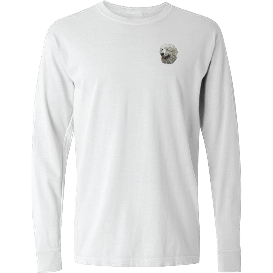 Kuvasz Embroidered Classic Long Sleeve Shirt