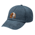 Irish Red and White Setter Embroidered Baseball Cap