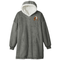 Irish Red and White Setter Embroidered Wearable Blanket