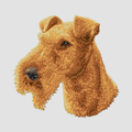 Irish Terrier Embroidered Classic Long Sleeve Shirt