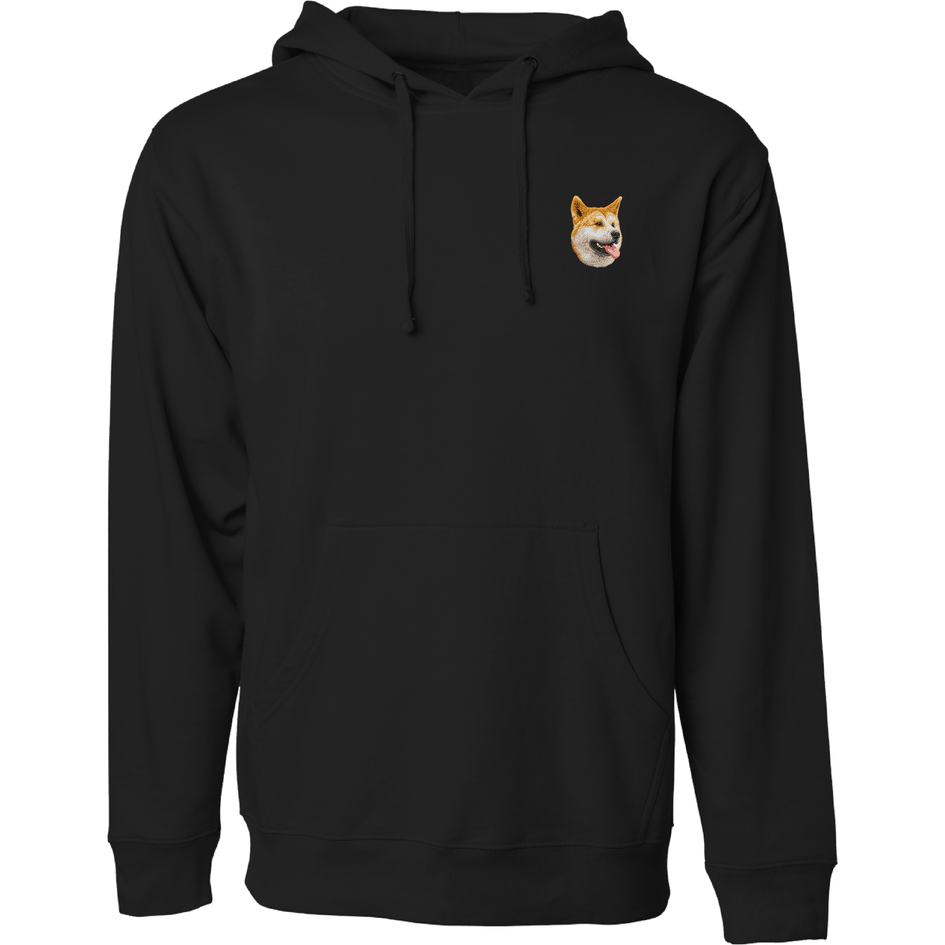 Shiba Inu Embroidered Sweatshirt Hoodie