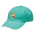 Shiba Inu Embroidered Baseball Cap