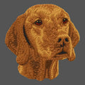 Vizsla Embroidered Men's Fleece Jacket