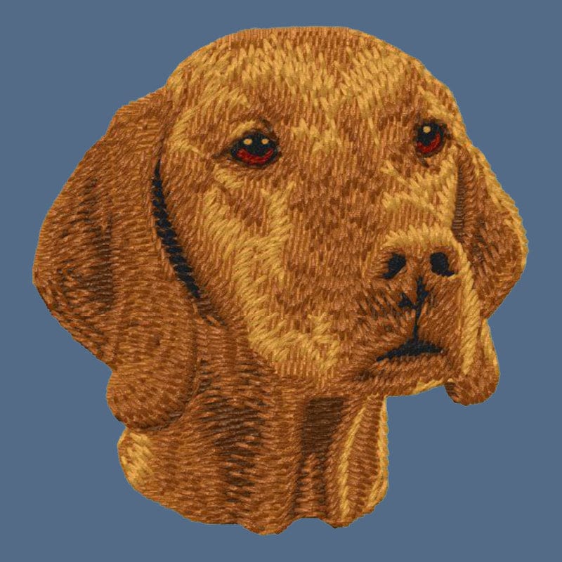 Vizsla Embroidered Women's Denim Shirt