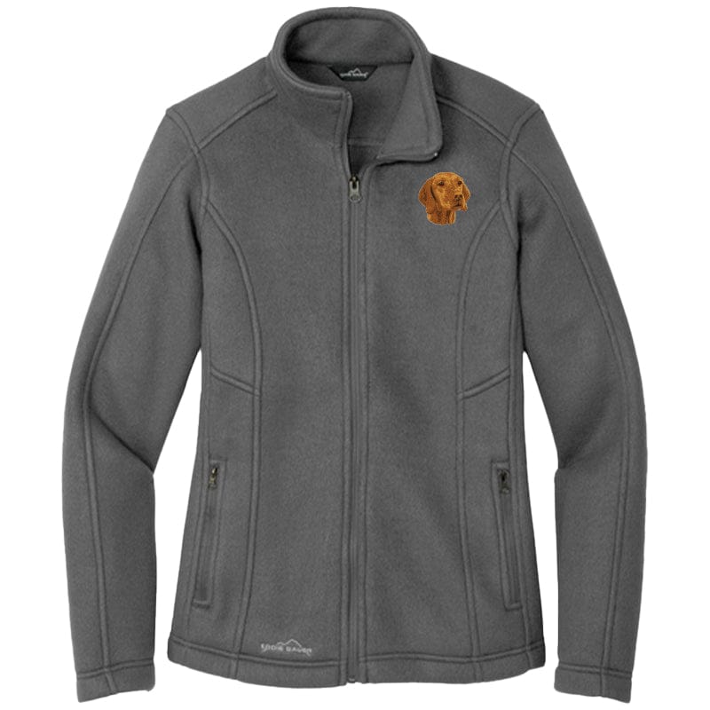 Vizsla Embroidered Women's Fleece Jacket