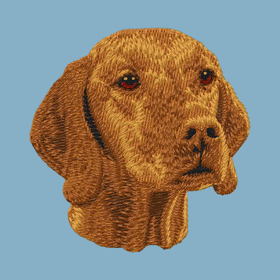 Vizsla Embroidered Classic Long Sleeve Shirt