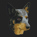 Australian Cattle Dog Embroidered Sweatshirt Hoodie