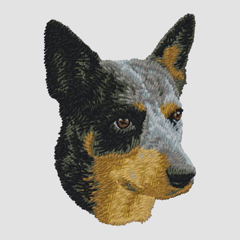 Australian Cattle Dog Embroidered Sweatshirt Hoodie