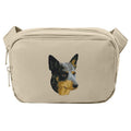 Australian Cattle Dog Embroidered Crossbody Bag