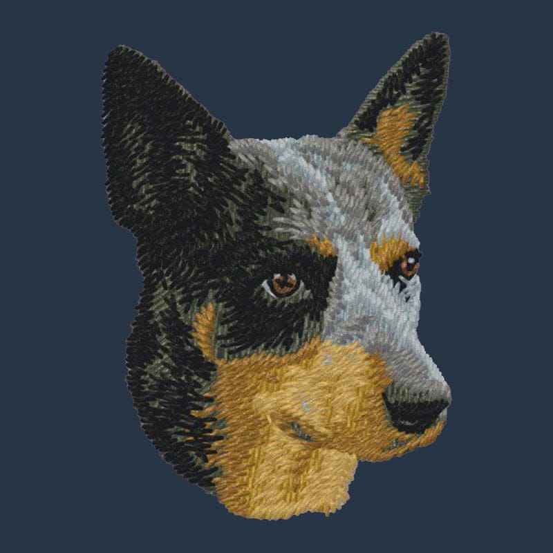 Australian Cattle Dog Embroidered Wearable Blanket