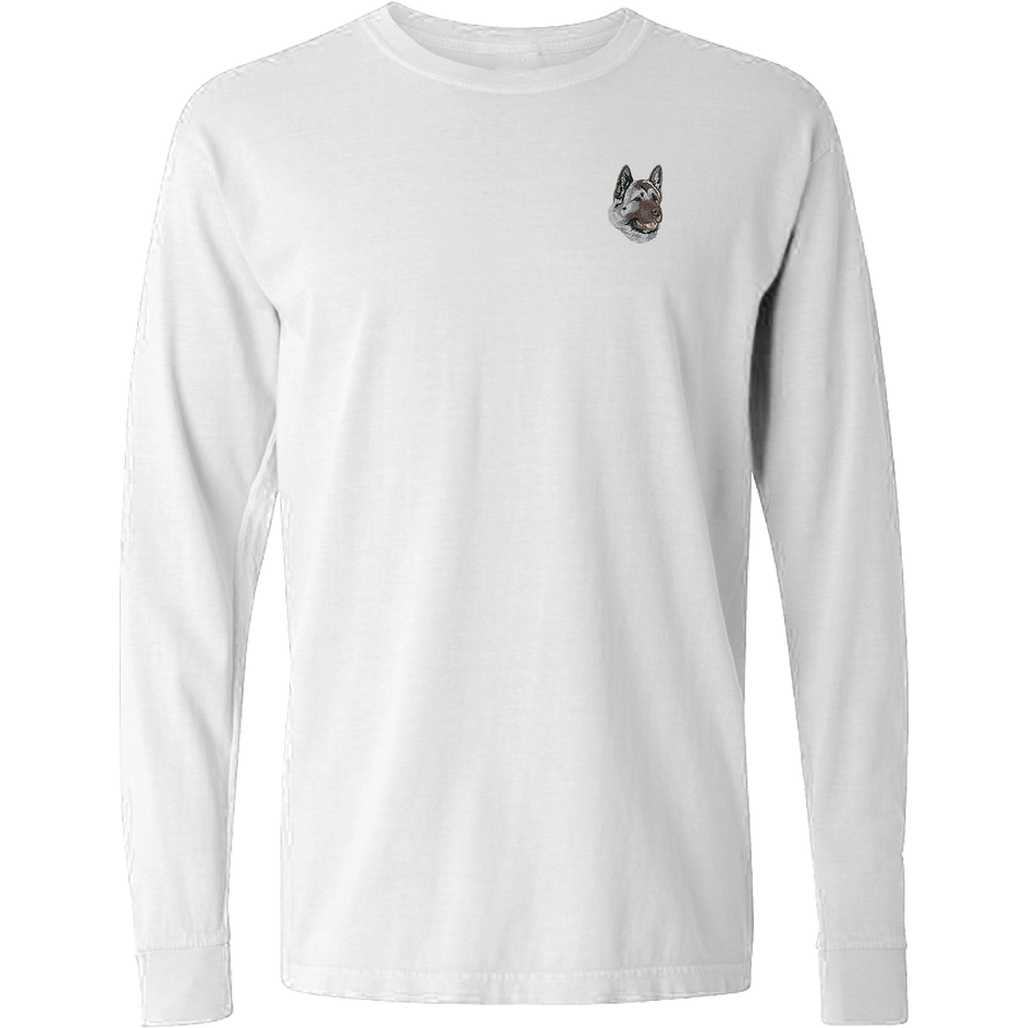 Akita Embroidered Classic Long Sleeve Shirt