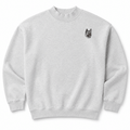 Akita Embroidered Mock Neck Sweatshirt