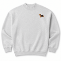 Norfolk Terrier Embroidered Mock Neck Sweatshirt