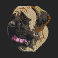 Mastiff Embroidered Sweatshirt Hoodie