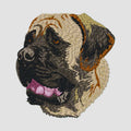 Mastiff Embroidered Sweatshirt Hoodie