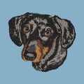 Dachshund Embroidered Classic Long Sleeve Shirt