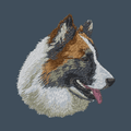 Icelandic Sheepdog Embroidered Baseball Cap