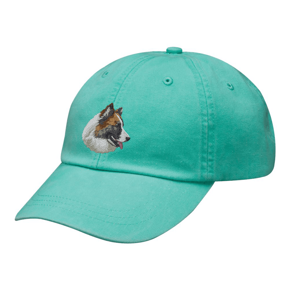 Icelandic Sheepdog Embroidered Baseball Cap