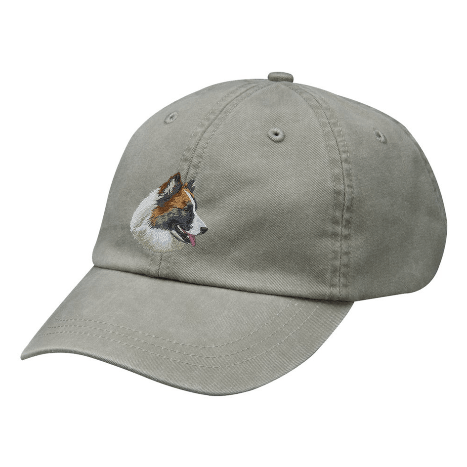 Icelandic Sheepdog Embroidered Baseball Cap