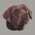 Labrador Retriever Embroidered Sweatshirt Hoodie