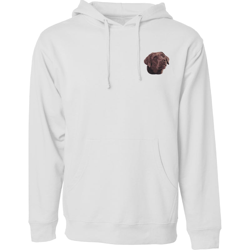 Labrador Retriever Embroidered Sweatshirt Hoodie