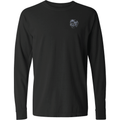 Pug Embroidered Classic Long Sleeve Shirt