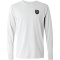 Pug Embroidered Classic Long Sleeve Shirt