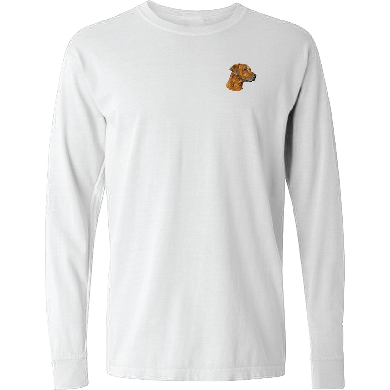 Rhodesian Ridgeback Embroidered Classic Long Sleeve Shirt