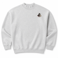Belgian Malinois Embroidered Mock Neck Sweatshirt