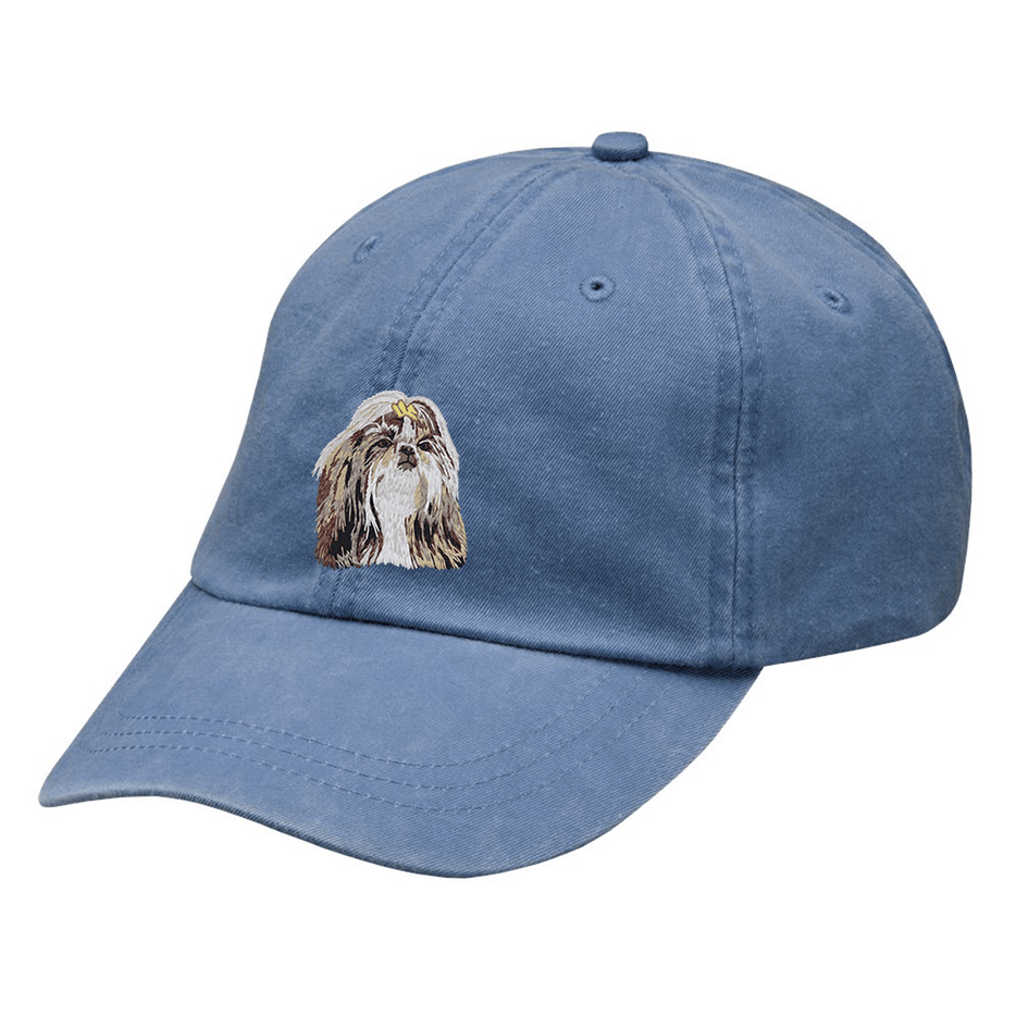 Shih Tzu Embroidered Baseball Cap