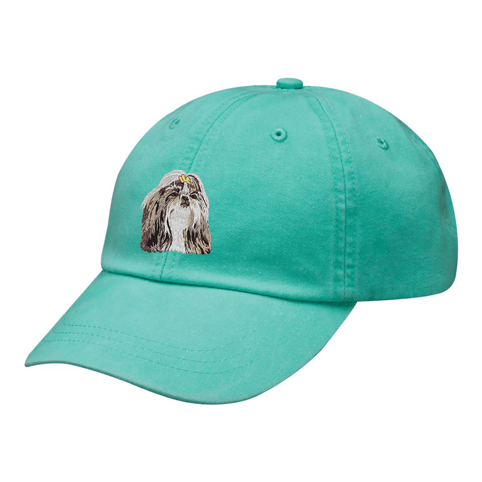 Shih Tzu Embroidered Baseball Cap