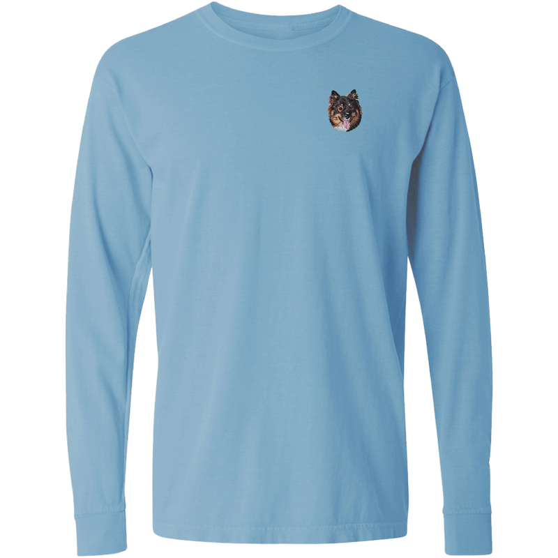 Finnish Lapphund Embroidered Classic Long Sleeve Shirt