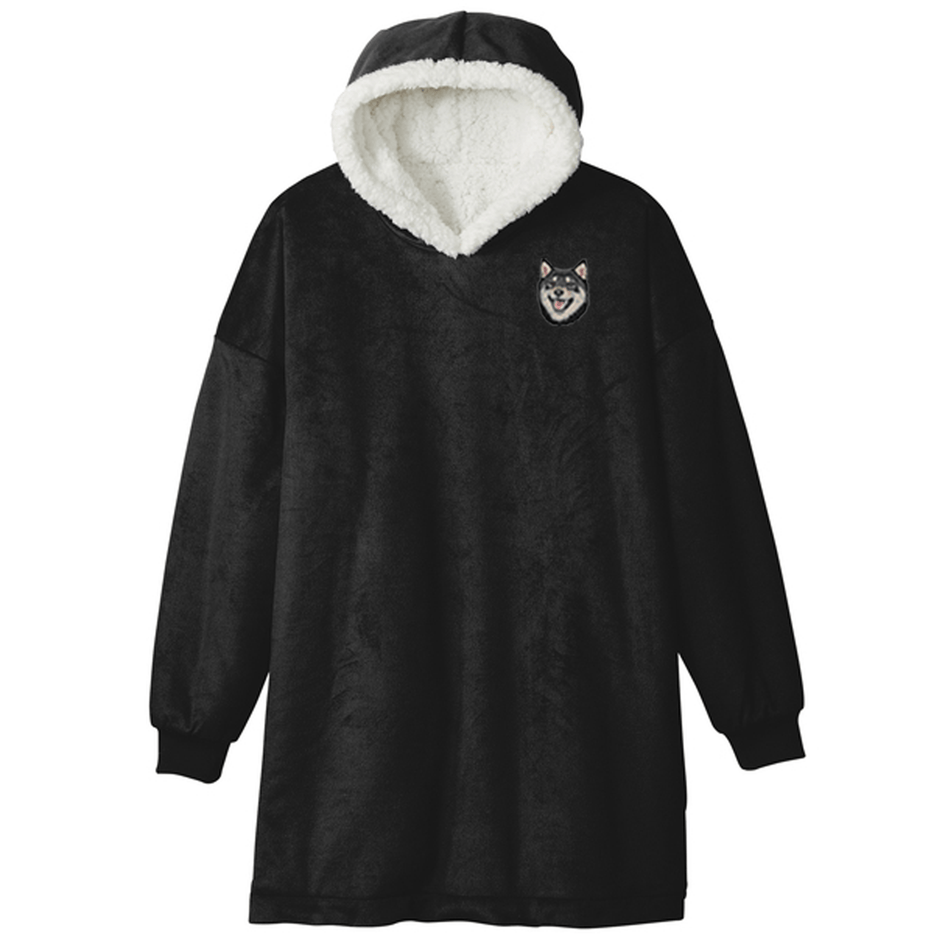 Shiba Inu Embroidered Wearable Blanket