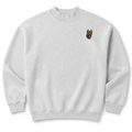 Cane Corso Embroidered Mock Neck Sweatshirt
