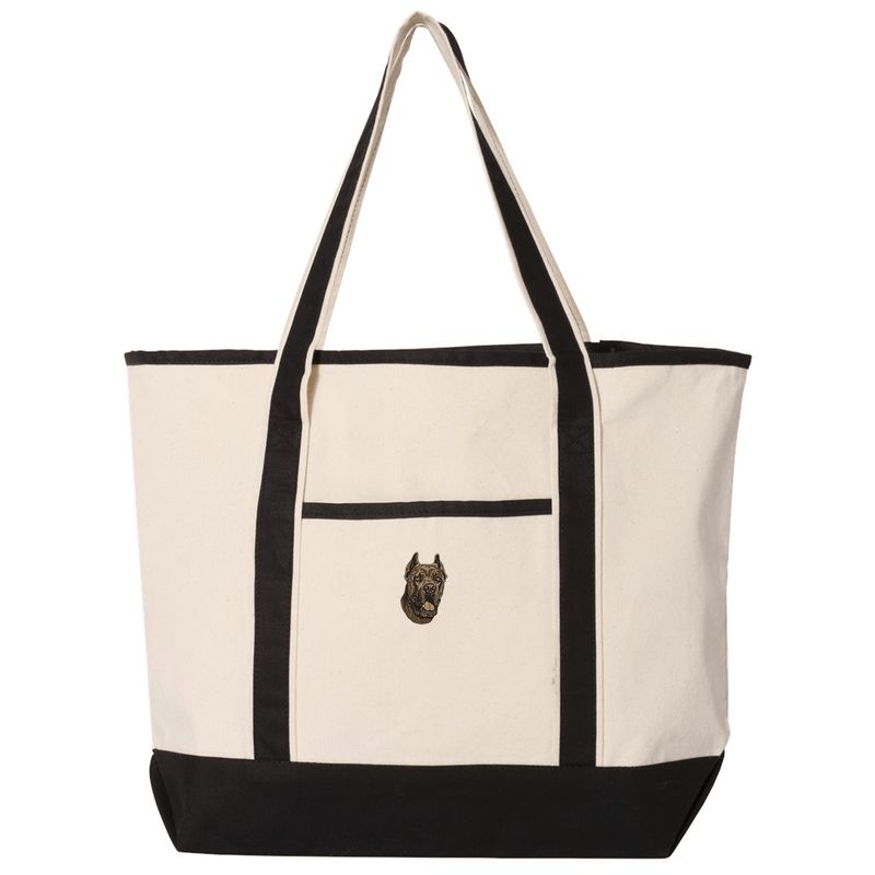 Cane Corso Embroidered Tote