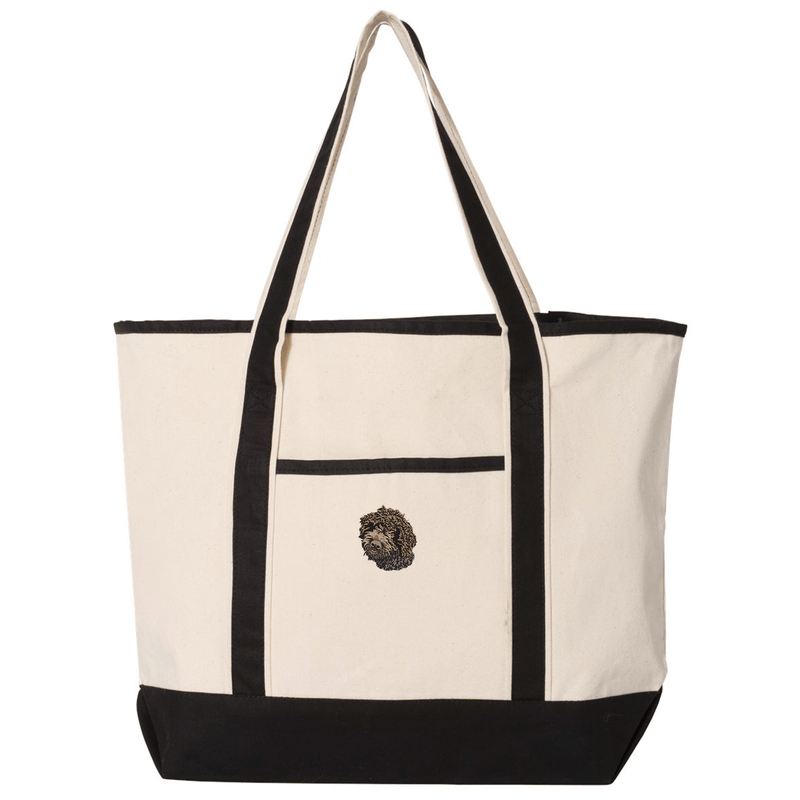 Lagotto Romagnolo Embroidered Tote
