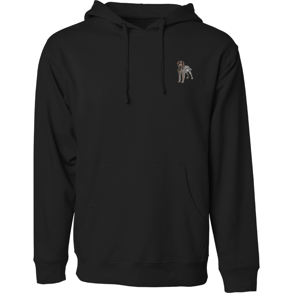 Wirehaired Pointing Griffon Embroidered Sweatshirt Hoodie