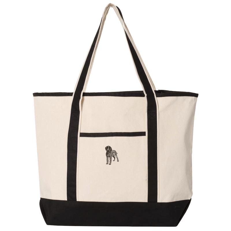Wirehaired Pointing Griffon Embroidered Tote