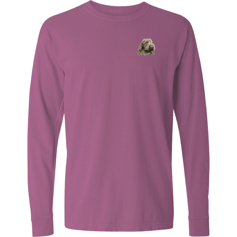 Spinone Italiano Embroidered Classic Long Sleeve Shirt
