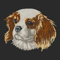 Cavalier King Charles Spaniel Embroidered Wearable Blanket