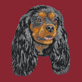 Cavalier King Charles Spaniel Embroidered Wearable Blanket