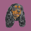 Cavalier King Charles Spaniel Embroidered Classic Long Sleeve Shirt